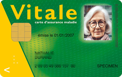 carte vitale mise à jour par la pharmacie des Arts et Métiers